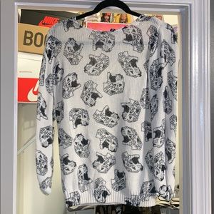 Tiger printed sweater